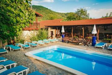 Фото номера Двухместный номер с 1 кроватью и видом на горы Гостевой дом Casa Dives - Transylvania г. Pianu de Sus 4