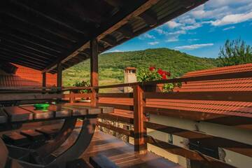Фото номера Двухместный номер с 1 кроватью и видом на горы Гостевой дом Casa Dives - Transylvania г. Pianu de Sus 12