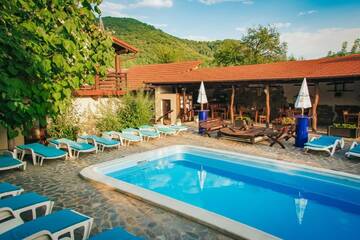 Фото номера Двухместный номер с 1 кроватью и видом на горы Гостевой дом Casa Dives - Transylvania г. Pianu de Sus 14